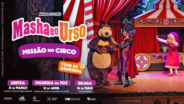 MASHA E O URSO | MISSÃO NO CIRCO