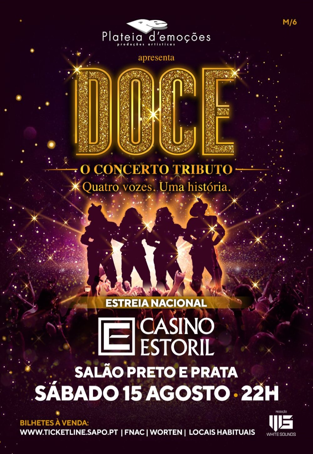 Bilhetes Doce | Concerto Tributo Ticketline
