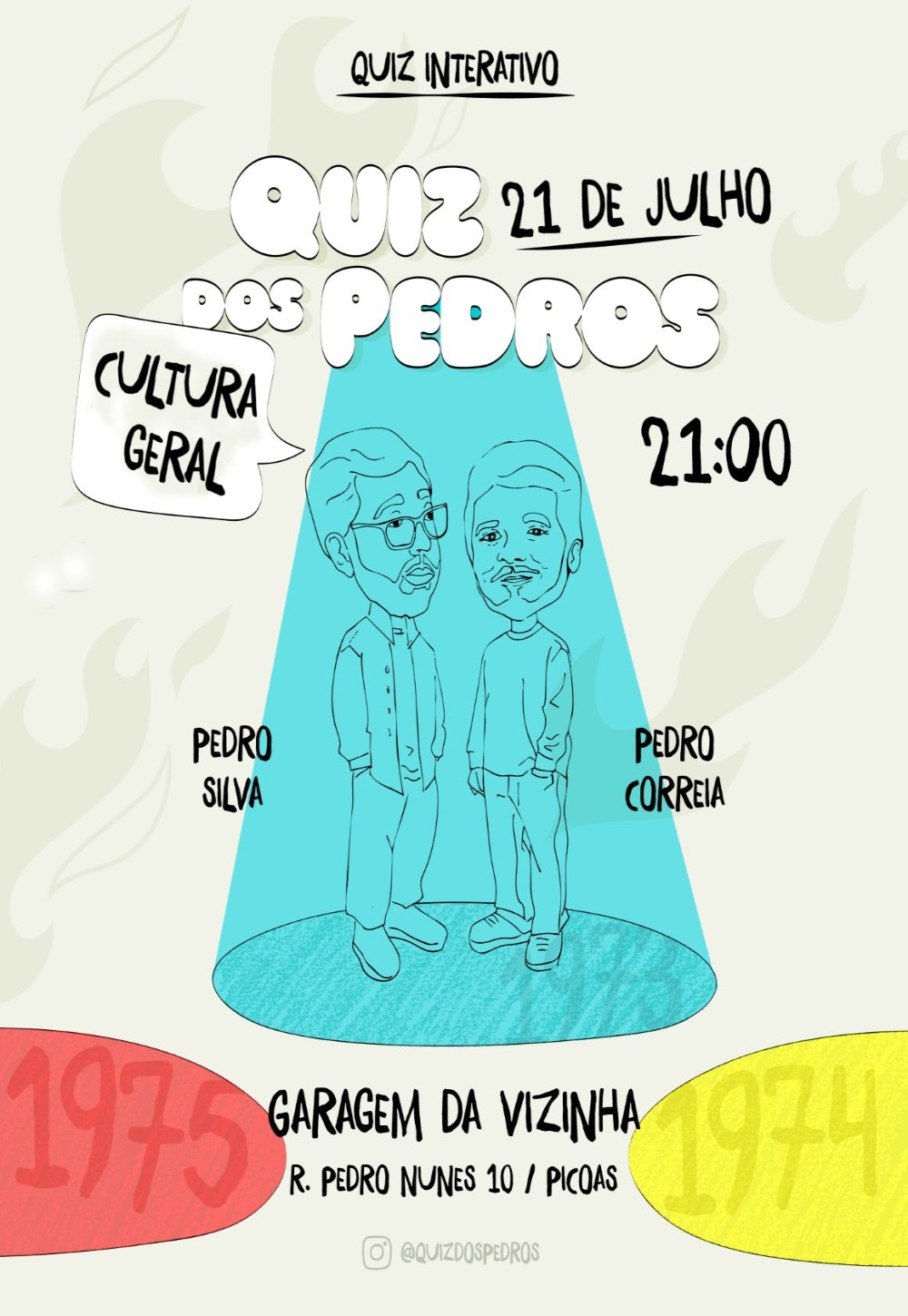 QUIZ DOS PEDROS Sobre Cultura Generalizada