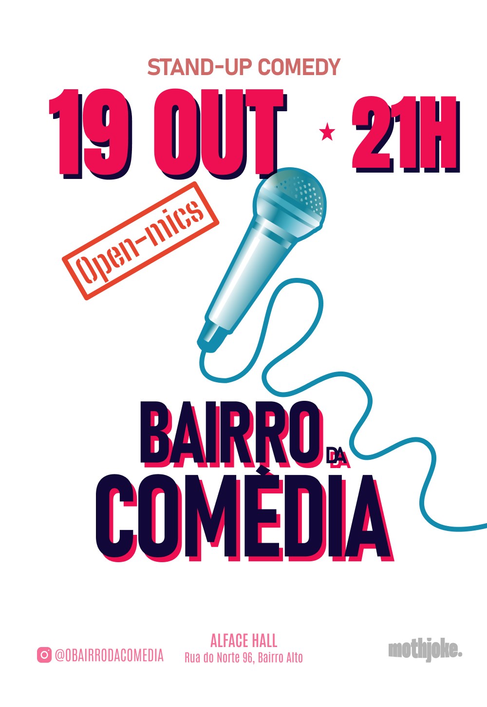 O BAIRRO DA COMÉDIA | OPEN MIC